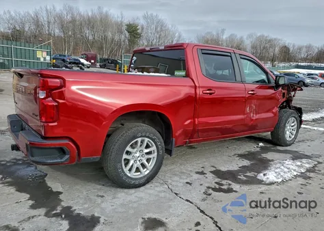 2021 Chevrolet Silverado K1500 Rst from USA, damaged, VIN 1GCUYEED4MZ139701